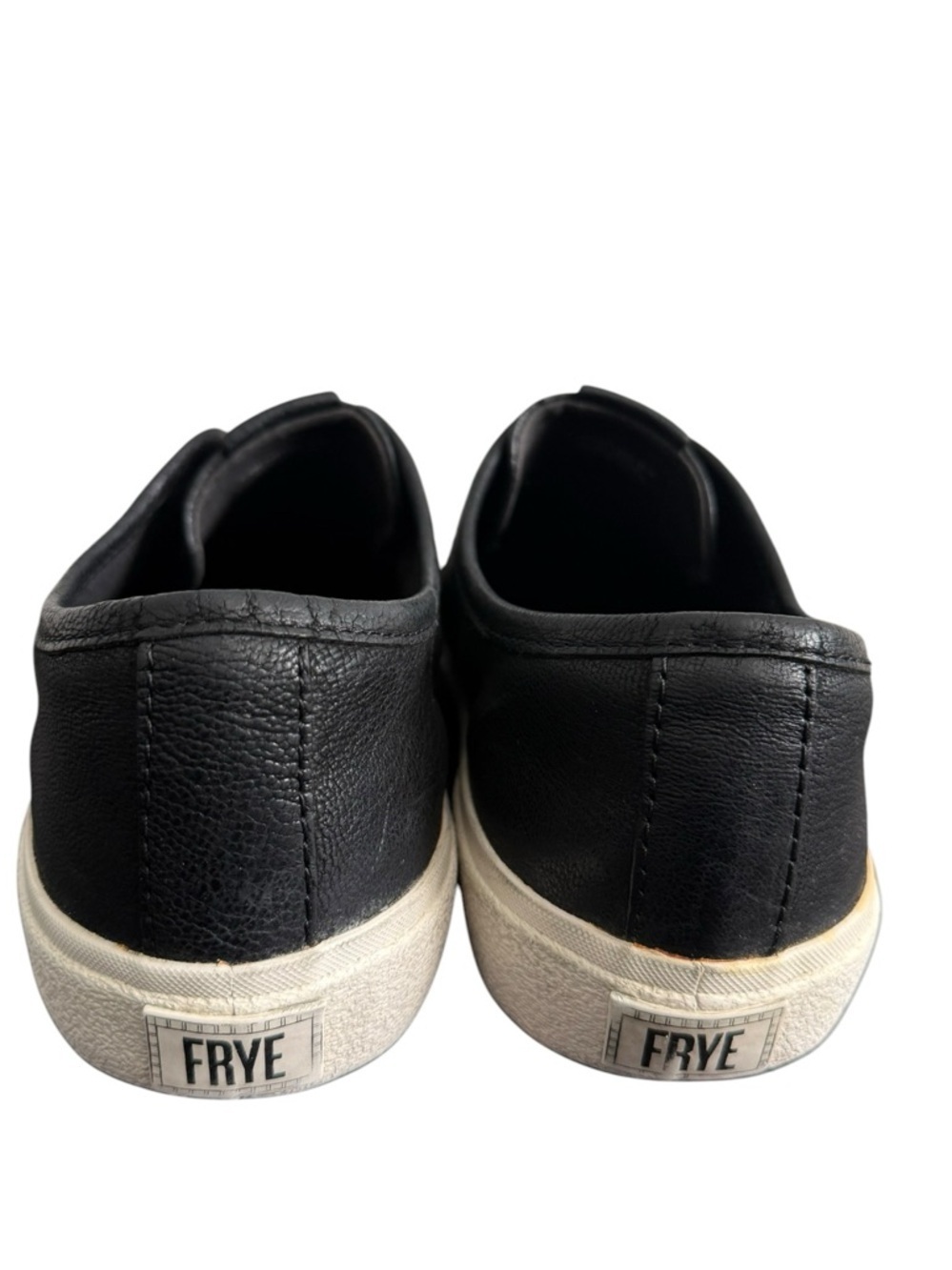 Frye Claudia Slip On Low Top Slip On Fashion Sneakers Black Size 6.5M - Picture 8 of 16